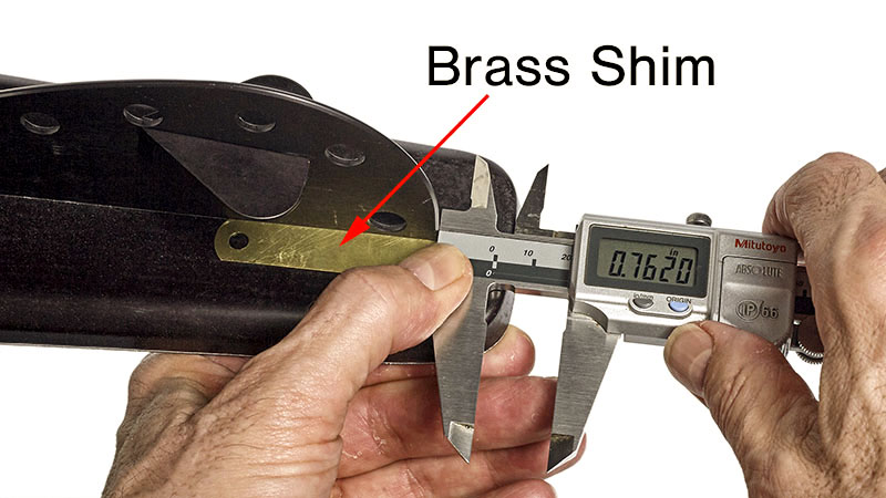 measuring dft distance from tail shim