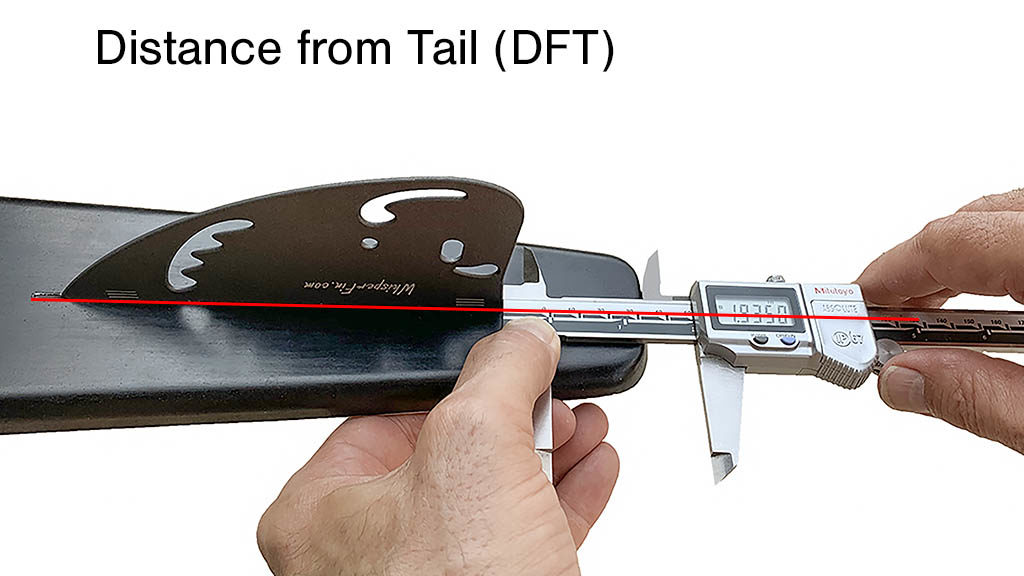 Measuring Fin Distance From Tail DFT